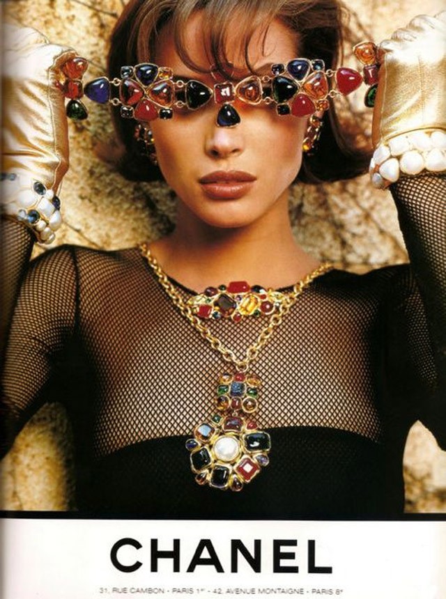 Christy Turlington egy Chanel kampányban