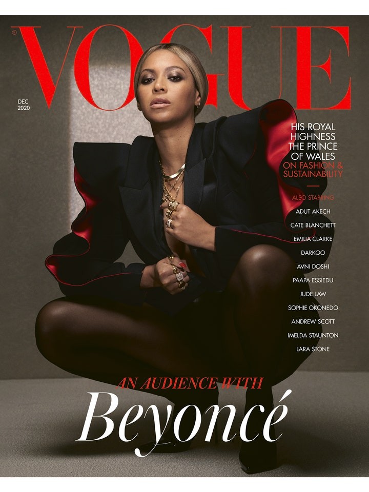 Beyoncé nem egy, hanem egyenesen három bámulatos Vogue-címlapon szerepel decemberben
