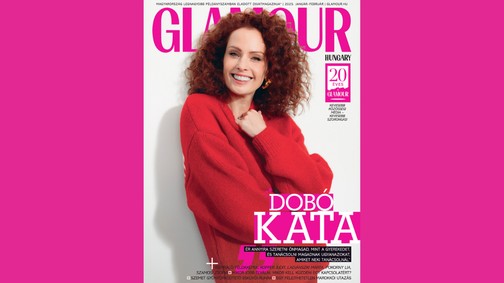 Dobó Katával a címlapon, LifePlanner naptárral és esküvői melléklettel vár a GLAMOUR január-februári száma