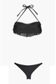 Fekete rojtos bikinifelső és alsó MANGO 2795 Ft, 2295 Ft