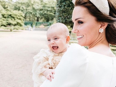 Minden idők legédesebb családi fotóit posztolta a királyi család Lajos herceg keresztelőjéről