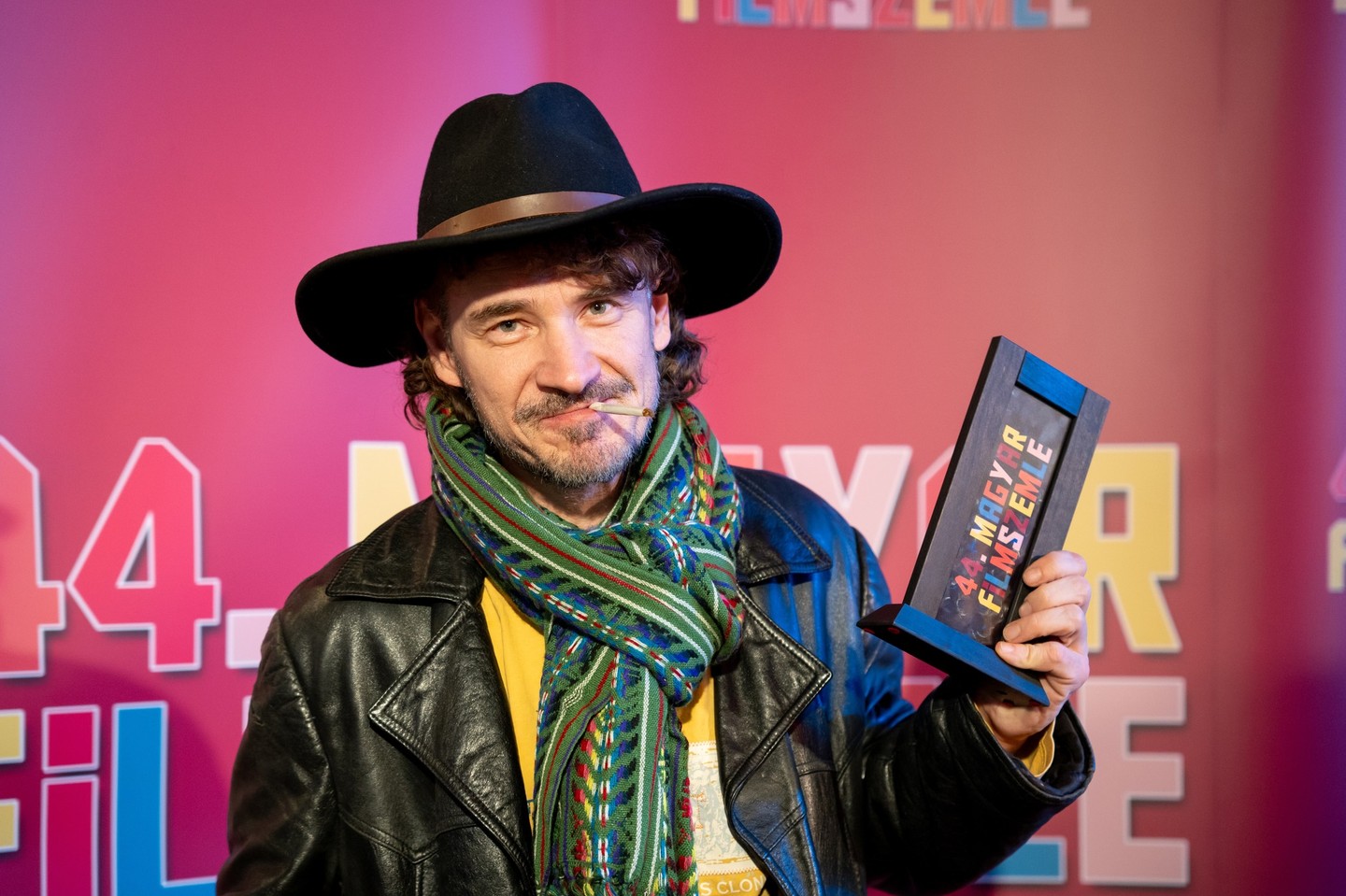 Hajdu Szabolcs, a legjobb forgatókönyvírónak járó díjjal