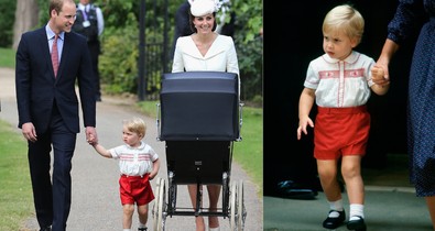 7 fotó, amin György herceg kísértetiesen hasonlít Vilmos hercegre