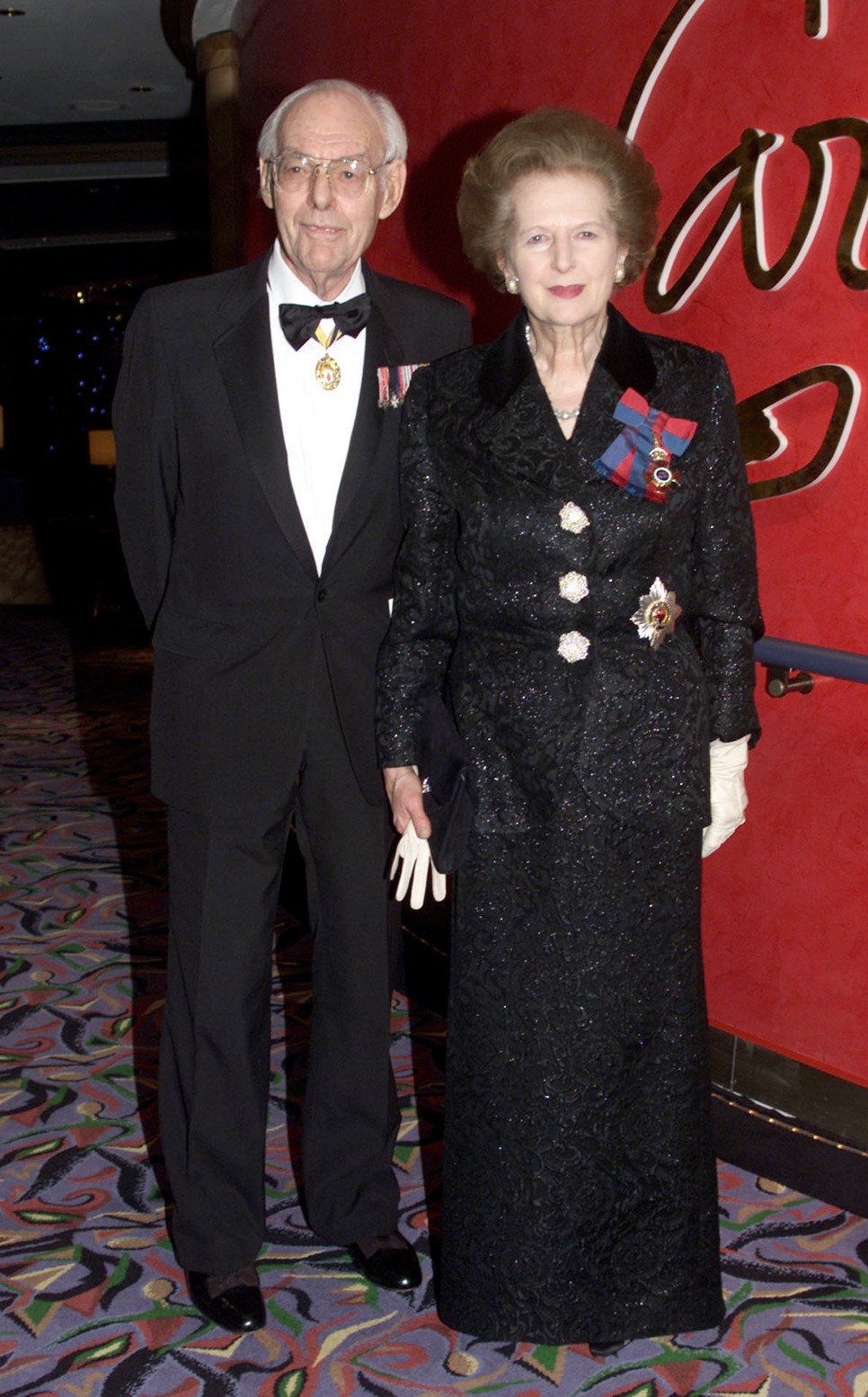 Margaret Thatcher és férje, Dennis Thatcher 52 évig voltak házasok