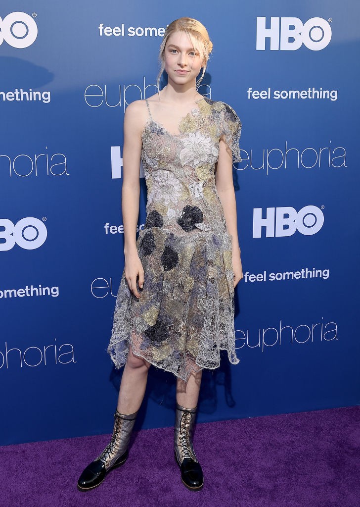 Hunter Schafer az Eufóriának köszönhetően csöppent bele a hollywoodi csillogásba. Legelőször a sorozat Los Angeles-i premierjén tarolt a vörös szőnyegen. (2019)