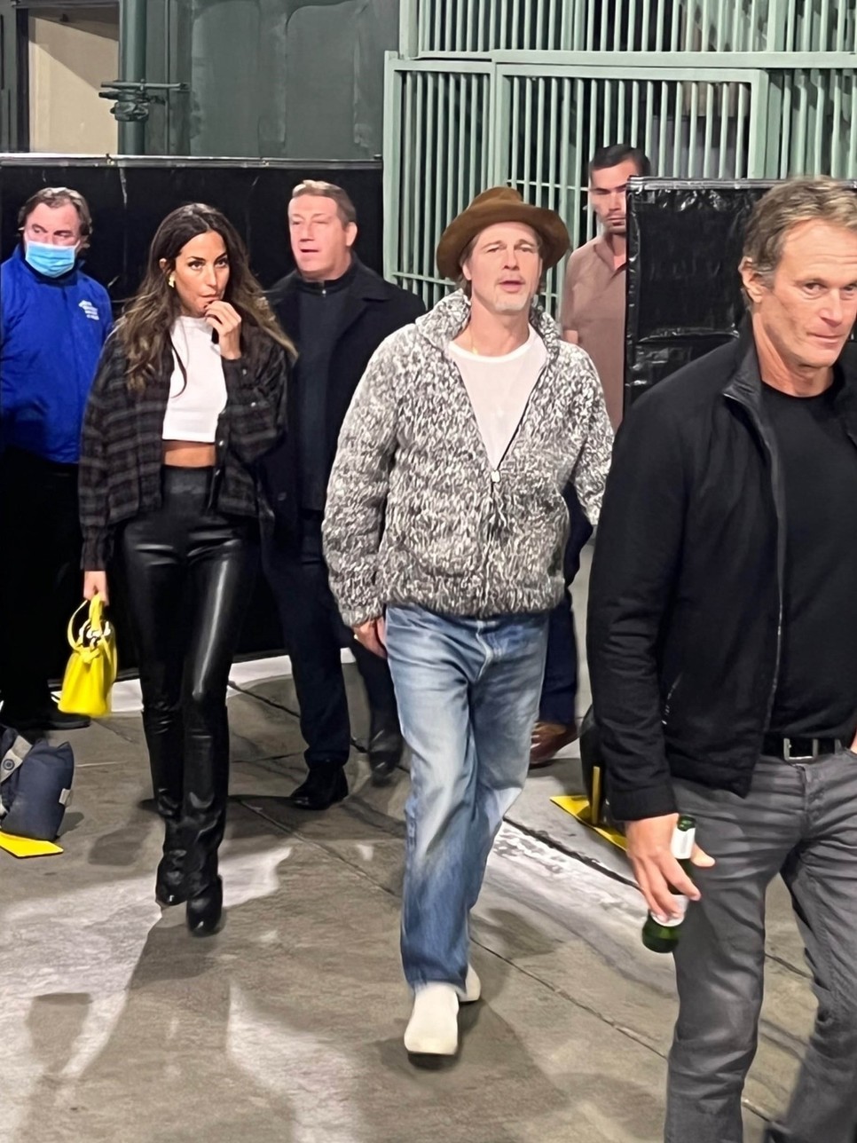 Ines és Brad 2022 novemberében