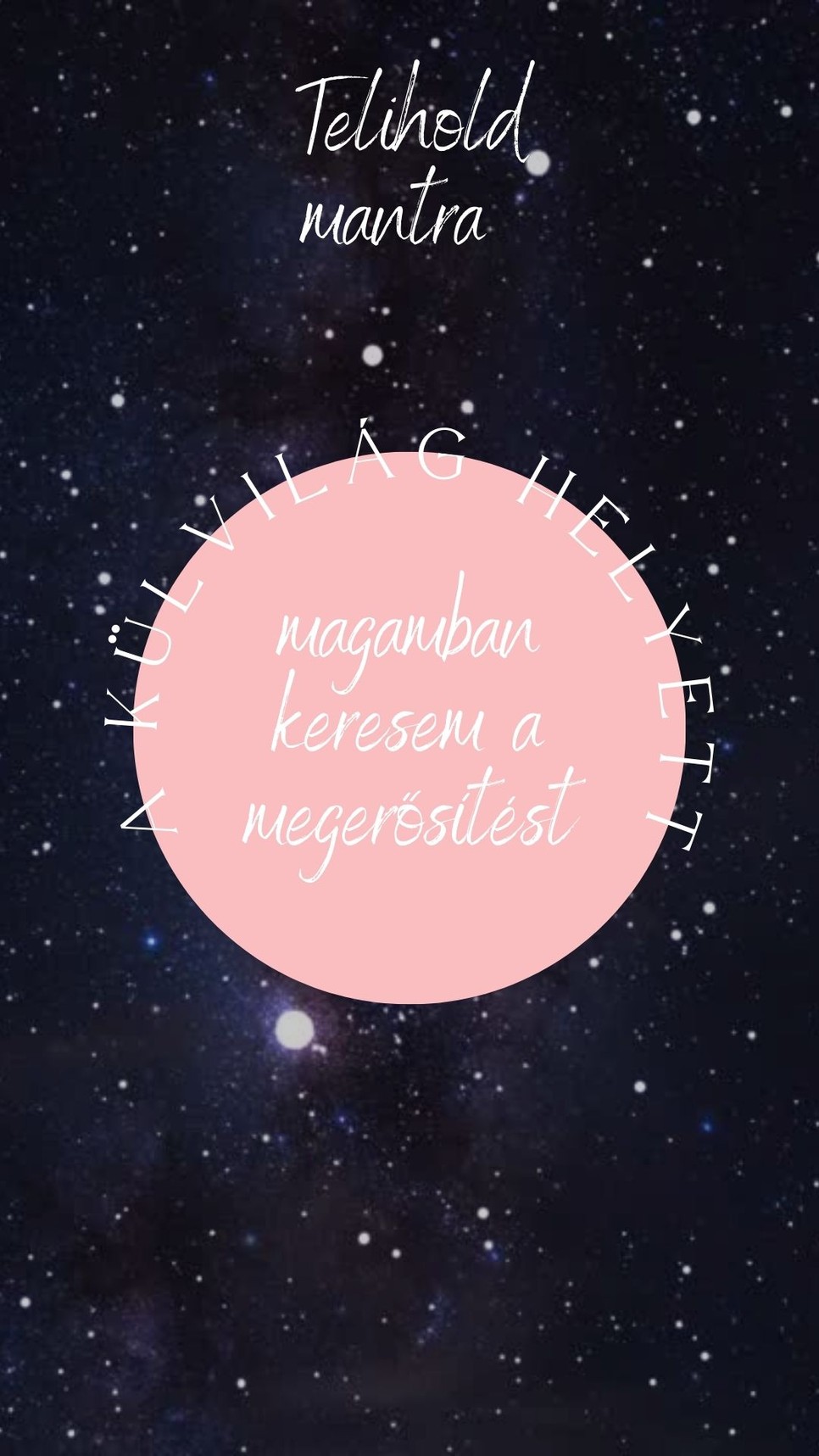 Mentsd le a GLAMOUR Telihold mantráját, és használd arra a következő időszakot, hogy  te legyél magad számára az elsődleges erőforrás