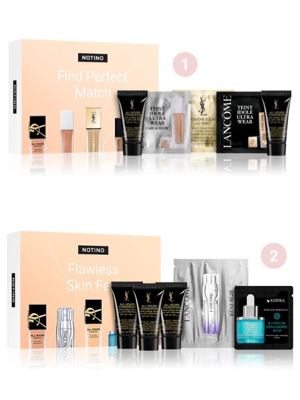 1. Find Perfect Match felfedező box NOTINO 2840 Ft 2. Flawless Skin Feel felfedező box NOTINO 2880 Ft