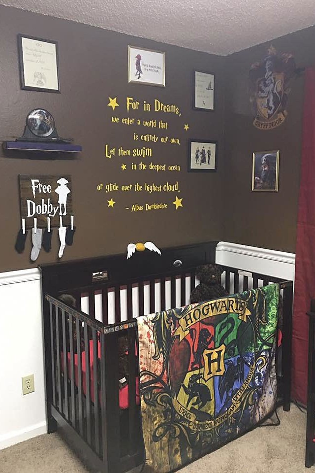harry potter gyerekszoba, lakberendezés, harry potter világ