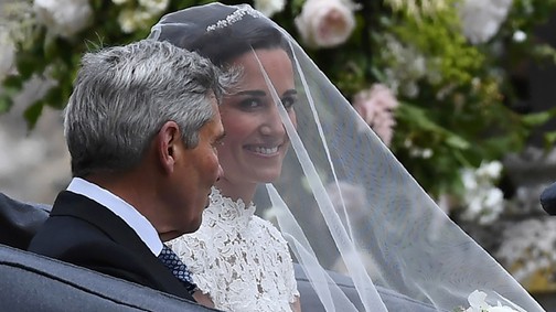 Pippa Middleton álomesküvőjén mindent túlragyogott