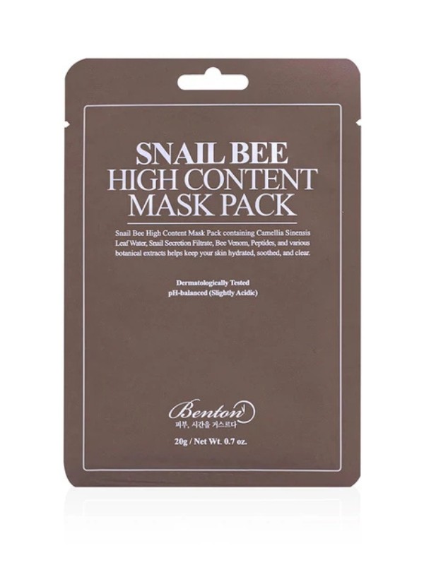 Snail Bee High Content fátyolmaszk BENTON - bentoncosmetics.com