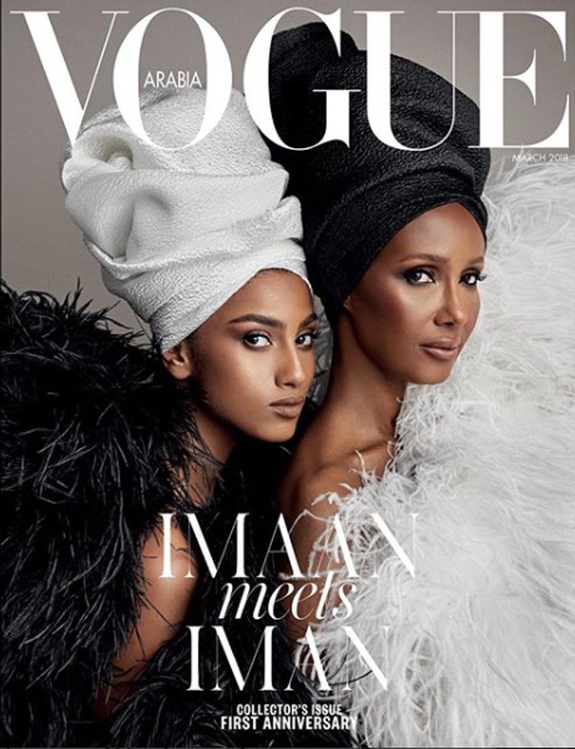 Vogue Arabia Iman és Imaan