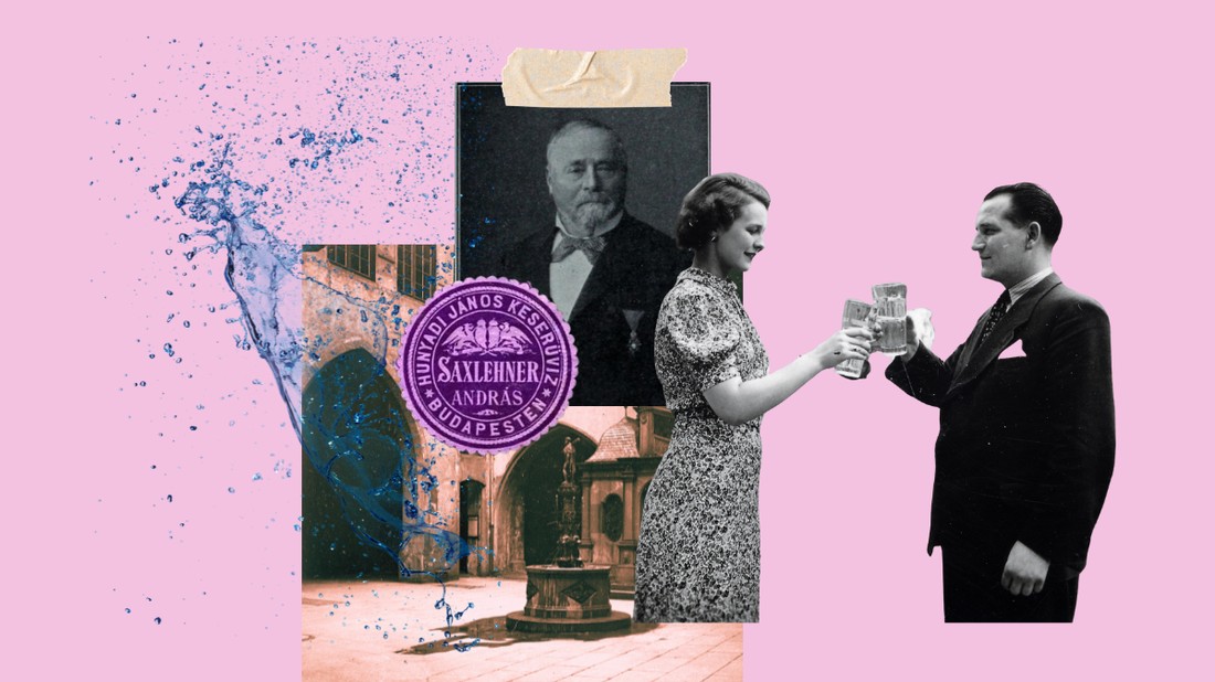 Saxlehner Emília férje halála után vette át a Hunyadi János keserűvizet gyártó és forgalmazó cégbirodalom irányítását