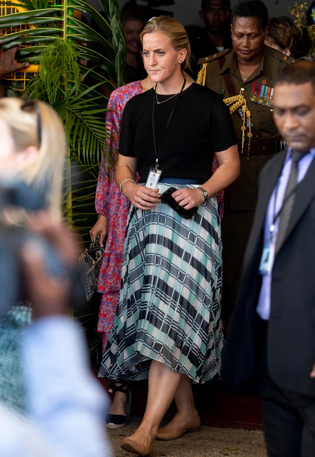 Meghan Markle és testőre