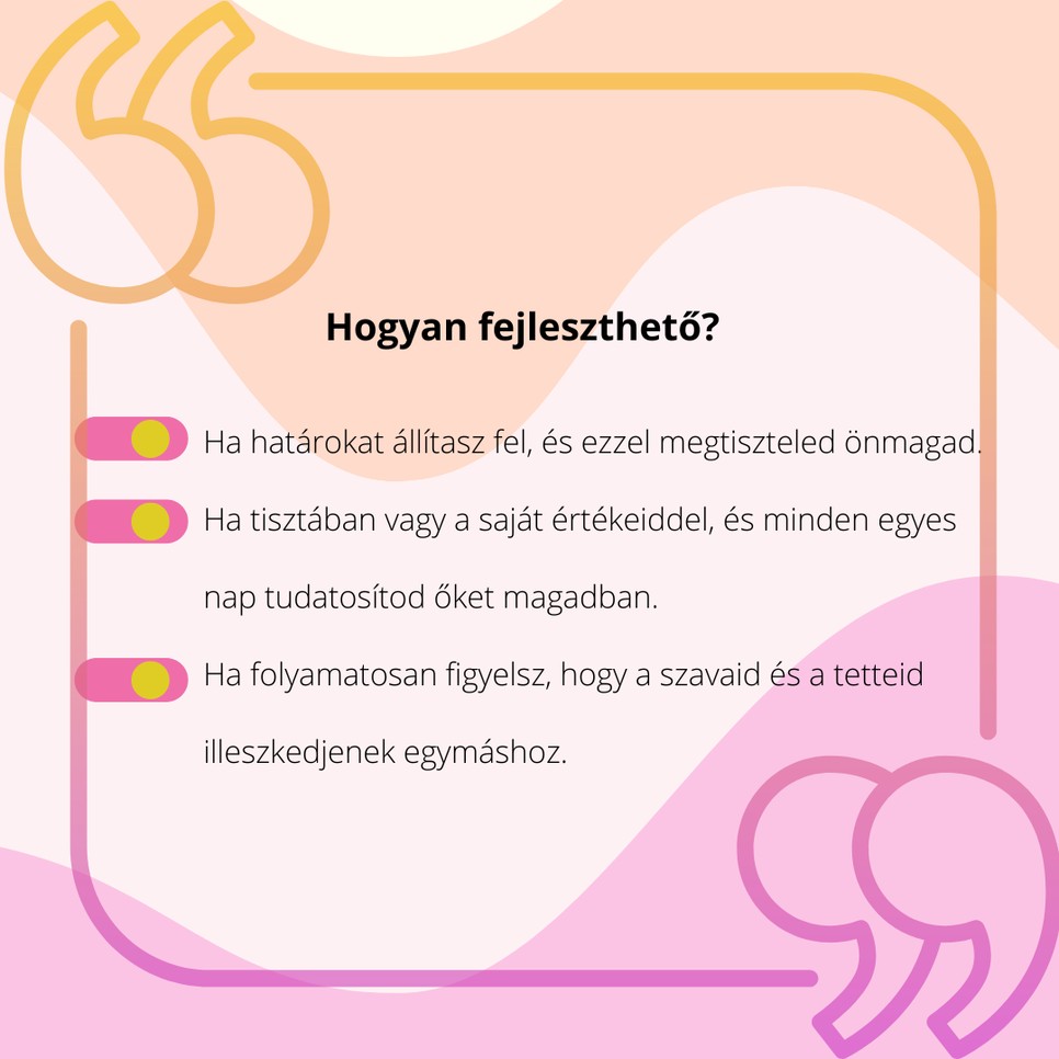 „Határokat húzni azt jelenti, kellően tisztelem magam” - Mi az a személyes integritás, és miért olyan fontos?