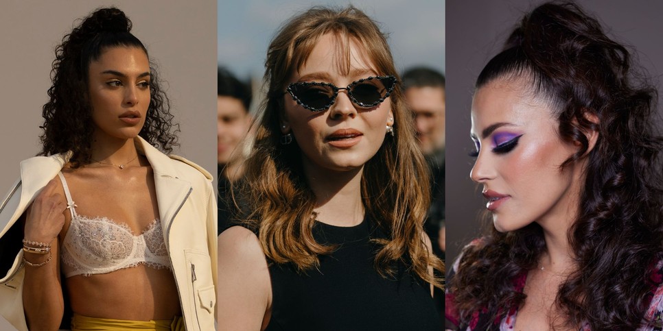 A félig felfogott frizura hódit ebben a szezonban