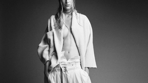 Axente Vanessát a legendás fotós fényképezte