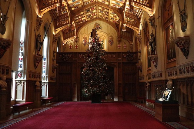 Láttad már a királyi család elképesztő karácsonyi dekorációját?