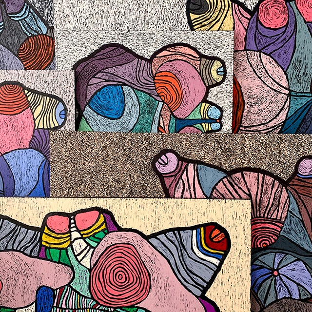 Kertész Attila képző- és iparművész alkotói munkájában a festészet csak arra várt, hogy előtérbe kerüljön