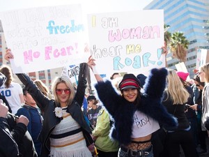 2017 a női ébredés éve - A Women`s March képekben