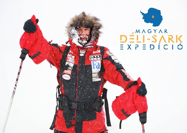 FAntarktiszi siker! -  Déli sark expedíció extrém sportolója célba ért