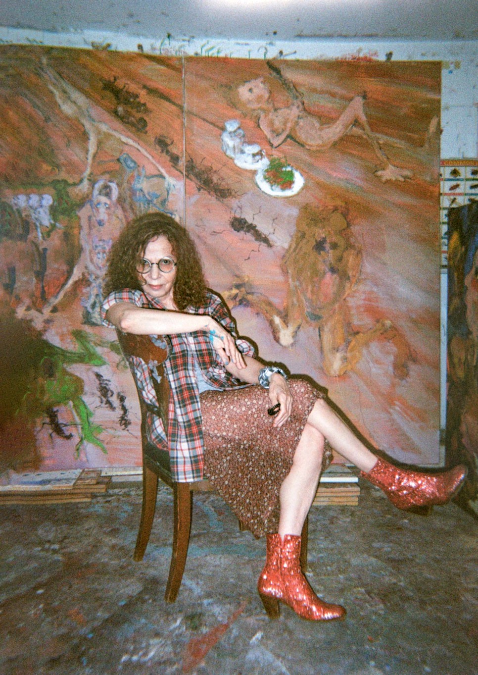 Eva Beresin bécsi műtermében