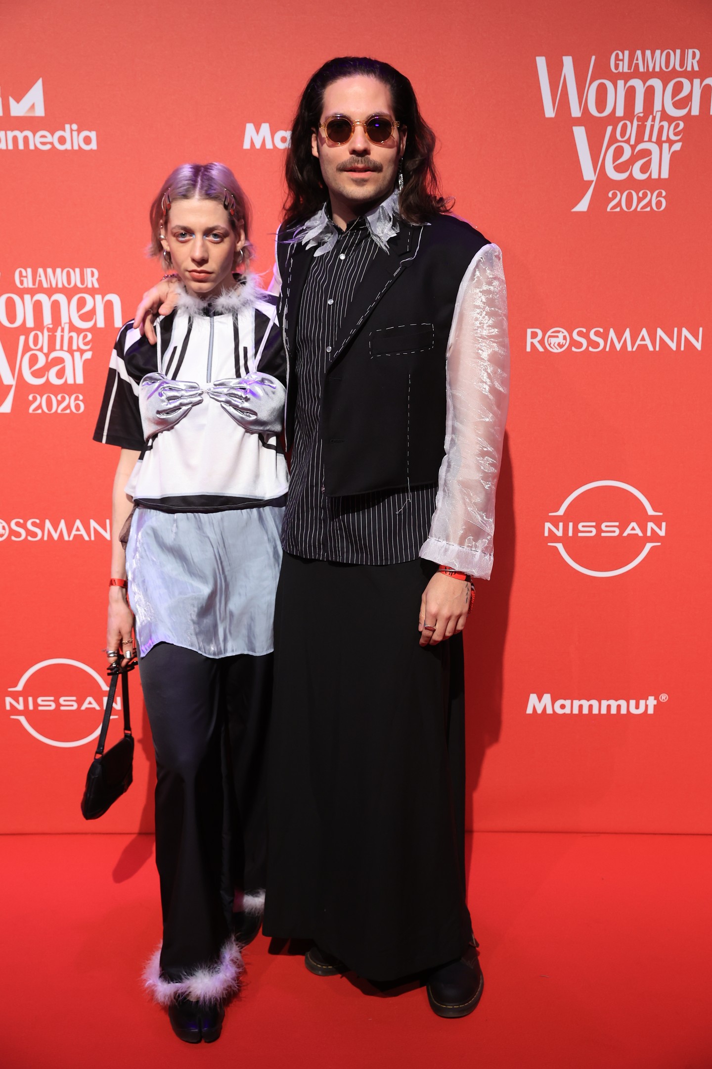 Szalay Bence és Czanka Mercédesz extravagáns szettjeikkel csak úgy vonzották a tekinteteket a gálán. Igazi álompárként pózoltak a vörös szőnyegen.