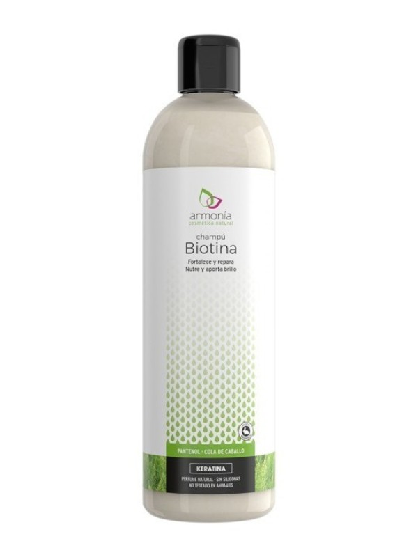 Biotina hajerősítő sampon - ARMONÍA 4499 Ft/400 ml (11,2 Ft/1 ml), GLAMOUR-kuponnal 25 % kedvezménnyel 3375 Ft az Unipatika üzleteiben és az unipatika.hu weboldalán  