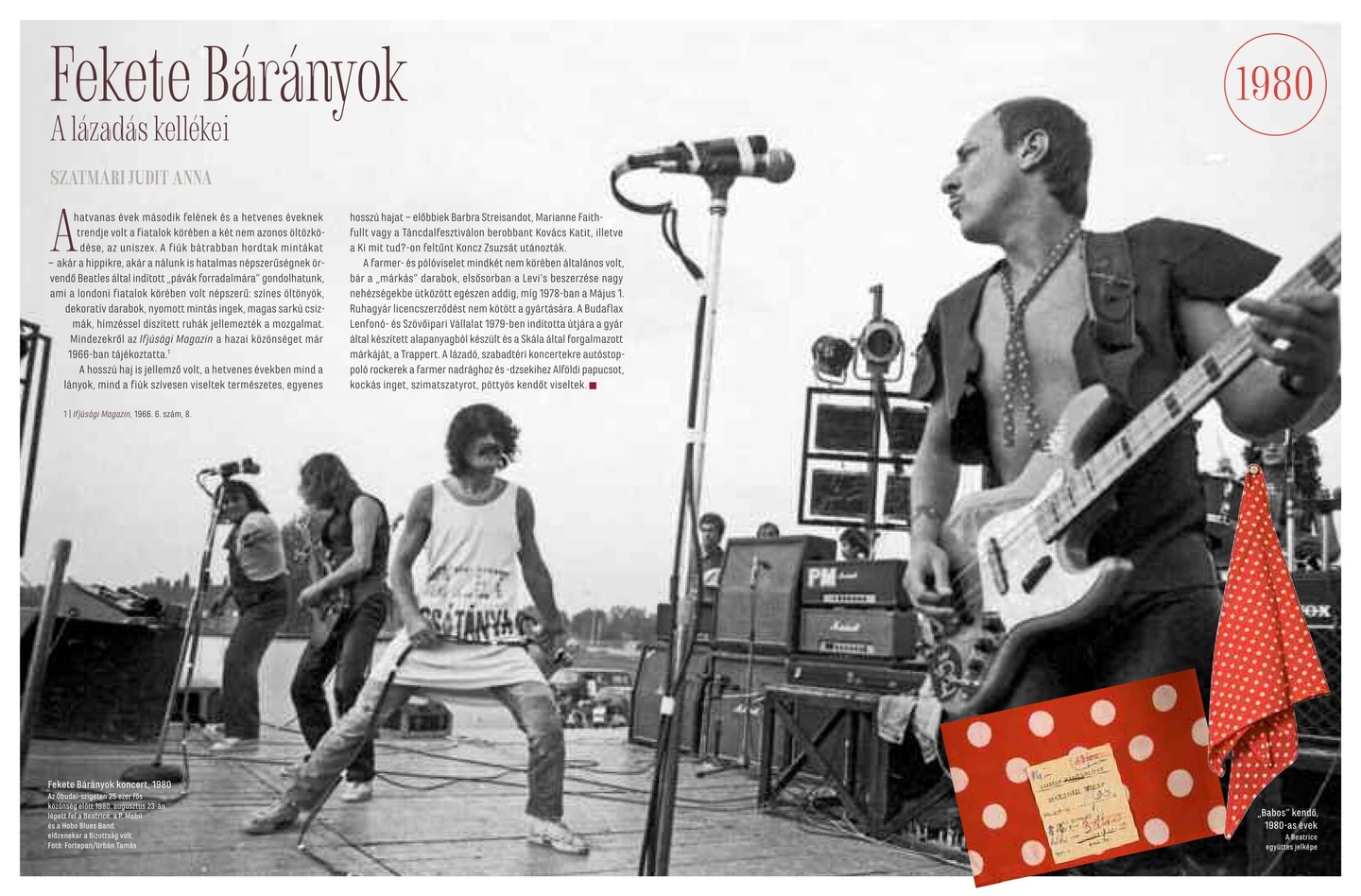 A Divat és város című könyv oldalpárja