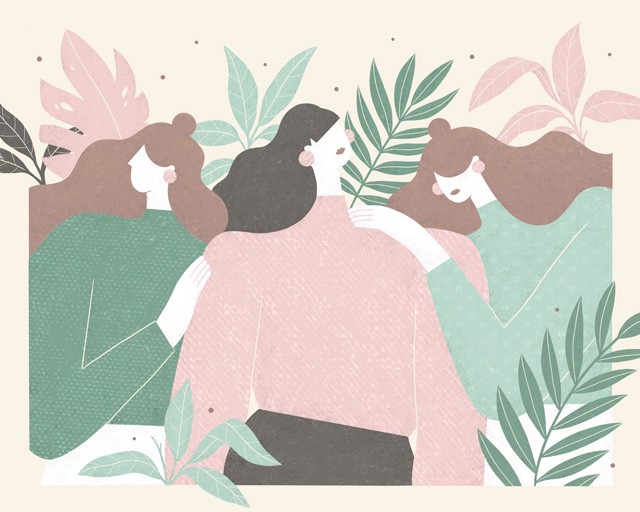 GIOVANA MEDEIROS, PORTUGÁLIA - "Miként az anyatermészet nőnemű, a nők és lányok is olyanok, mint a természet: erősek, gyönyörűek, függetlenek és bátrak." A portugál illusztrátor, Giovana Medeiros Barcelonában képezte magát és ebben a művében a nők és természet kapcsolatára fókuszált. "Ahogy mindig is egymáshoz tartoztak, most is együtt jelennek meg." Giovana az egyszerre törékeny, mégis erős nők koncepcióját jelenítik meg a szépséggel összekötve, kiemelve a fontosságát annak, hogy a nőknek össze kell tartaniuk, hitelesnek lenniük és egyáltalán nem szabad félniük attól, hogy harcoljanak egy jobb jövőért. "Mert a természet is nőnemű, és mindig velünk lesz."@giovanamedeiros