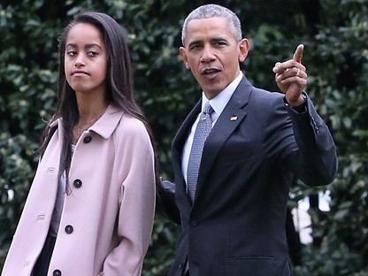 Dúl a love: Így romantikázik Obama lánya kőgazdag pasijával