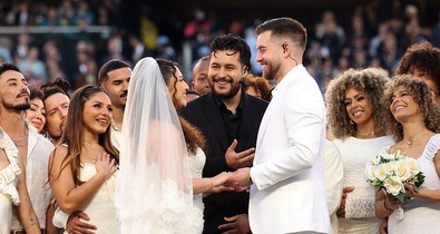 Ilyen még nem volt a Super Bowl történelmében, a halftime show alatt házasodott össze egy pár