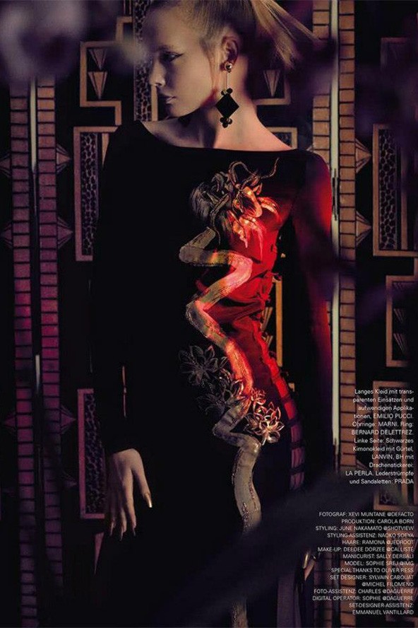 Flair Germany, Modell: Srej Zsófi-Sophie Srej, Fotó: Xevi Muntane 