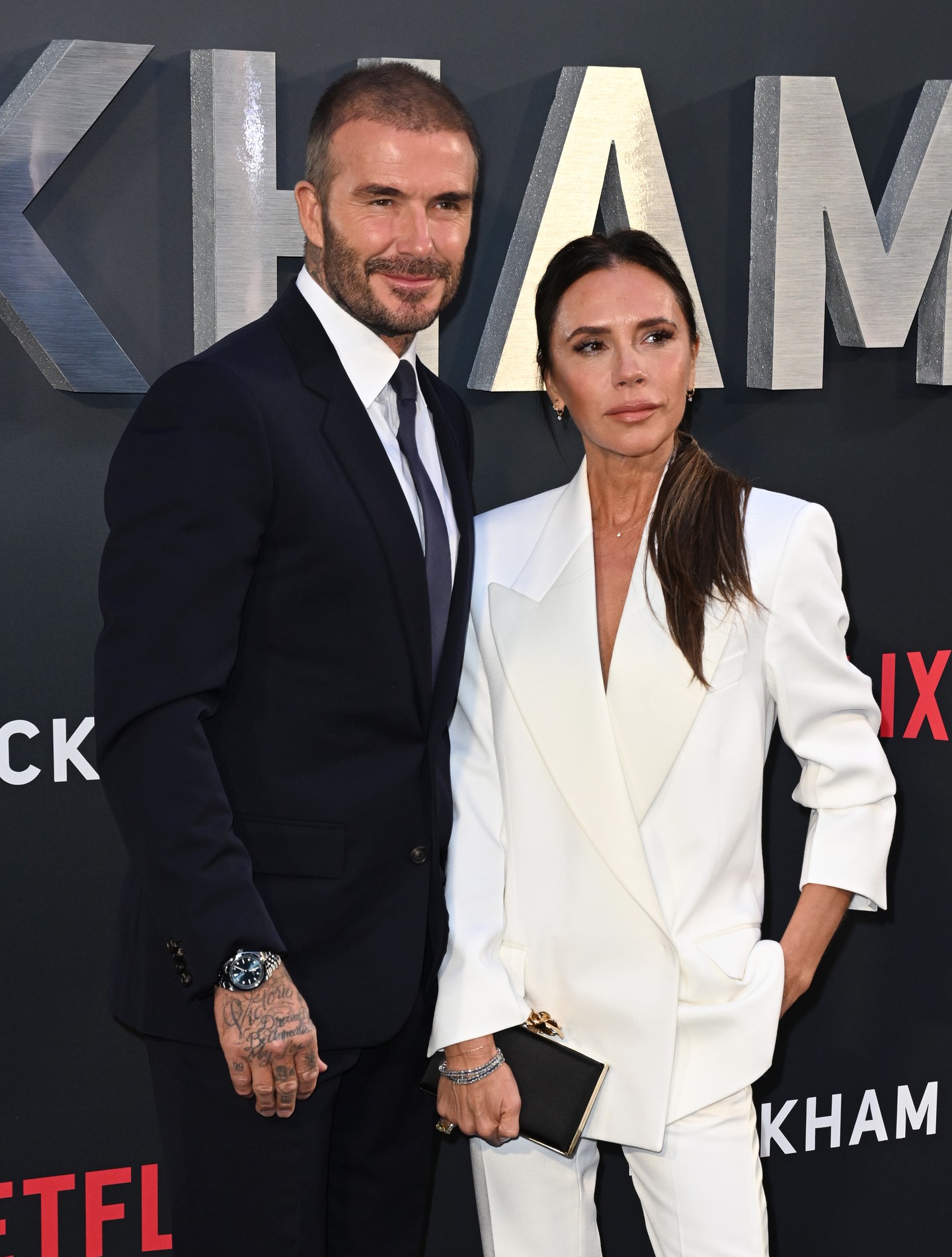 2023-ban sikkesekebbek, mint valaha. David Beckham új dokumentum sorozatának londoni premierjén láthatók.