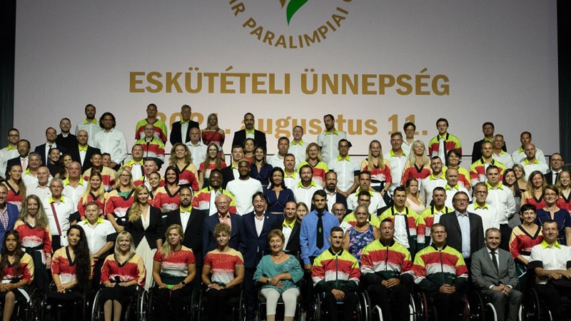 Letették az esküt Magyar Paralimpiai Csapat tagjai