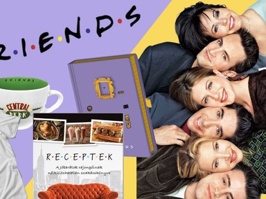 Ajándéktárgyak Jóbarátok rajongóknak: ezzel lepd meg és imádni fog