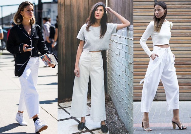 A hét trendje: igazi nyári klasszikus a fehér nadrág