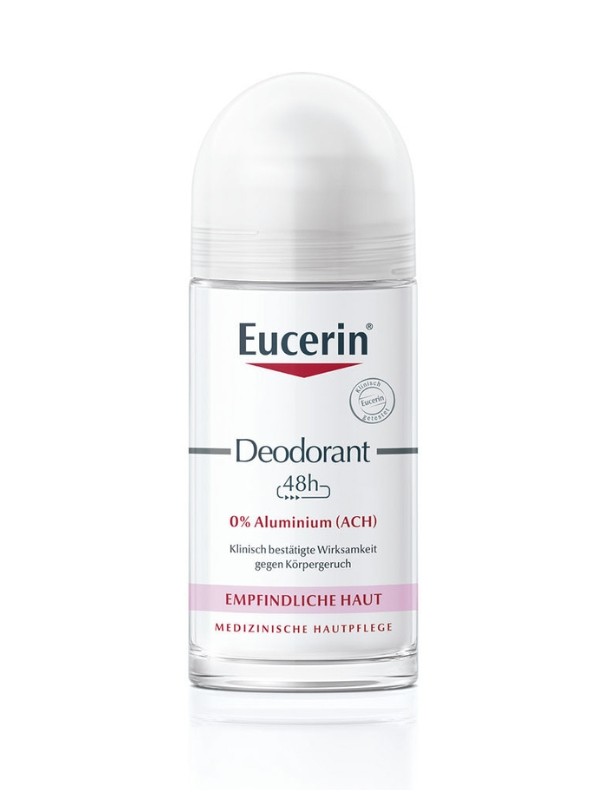 24h alumínium-mentes golyós dezodor érzékeny bőrre EUCERIN 4999 Ft/50 ml (99,98 Ft/1 ml) GLAMOUR-kuponnal, 25% kedvezménnyel 3749,25 Ft. A partnerpatikák listáját keresd a www.eucerin.hu weboldalon!