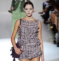 Rajzák Kinga is végiglejtett a kifutón.