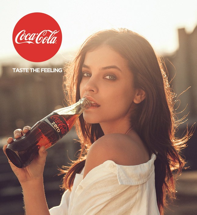 Palvin Barbara, coca cola