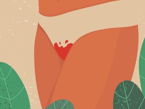 Így tüntesd el a menstruációs vért az alsóneműdről
