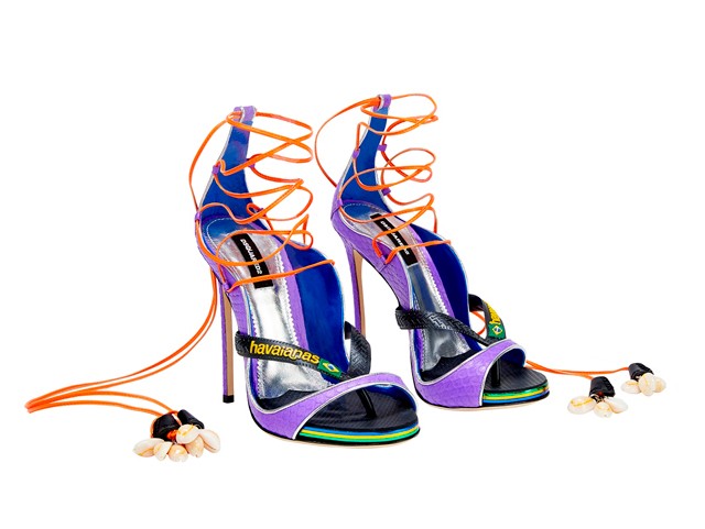 High fashion ihlette flip-floppok