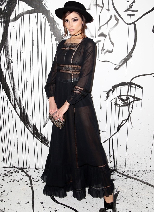 Olivia Culpo egy Dior ruhában