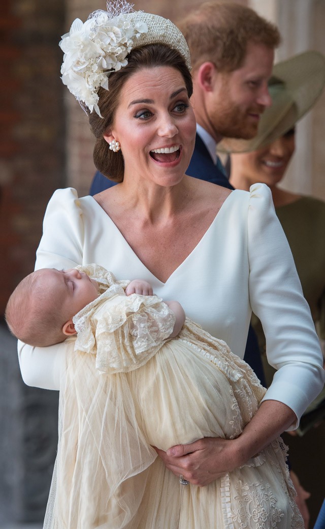 Katalin hercegné Lajos herceg keresztelőjén