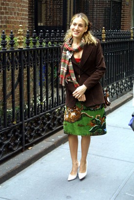 Carrie Bradshaw 25 legemlékezetesebb szettje