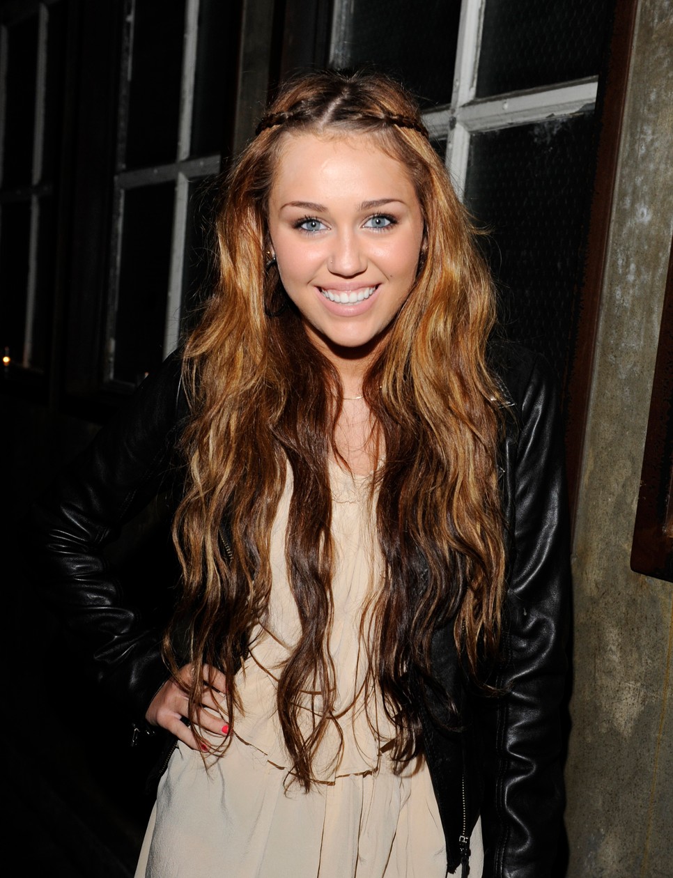 Miley Cyrus a Hannah Montana Wrap partin Los Angeles-ben, 2010-ben