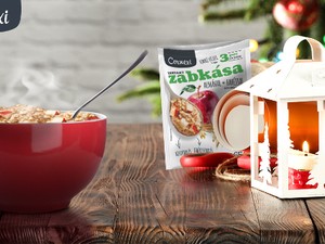 Kellemes karácsonyi csemege: a zabkása! Nemcsak finom, egészséges is.