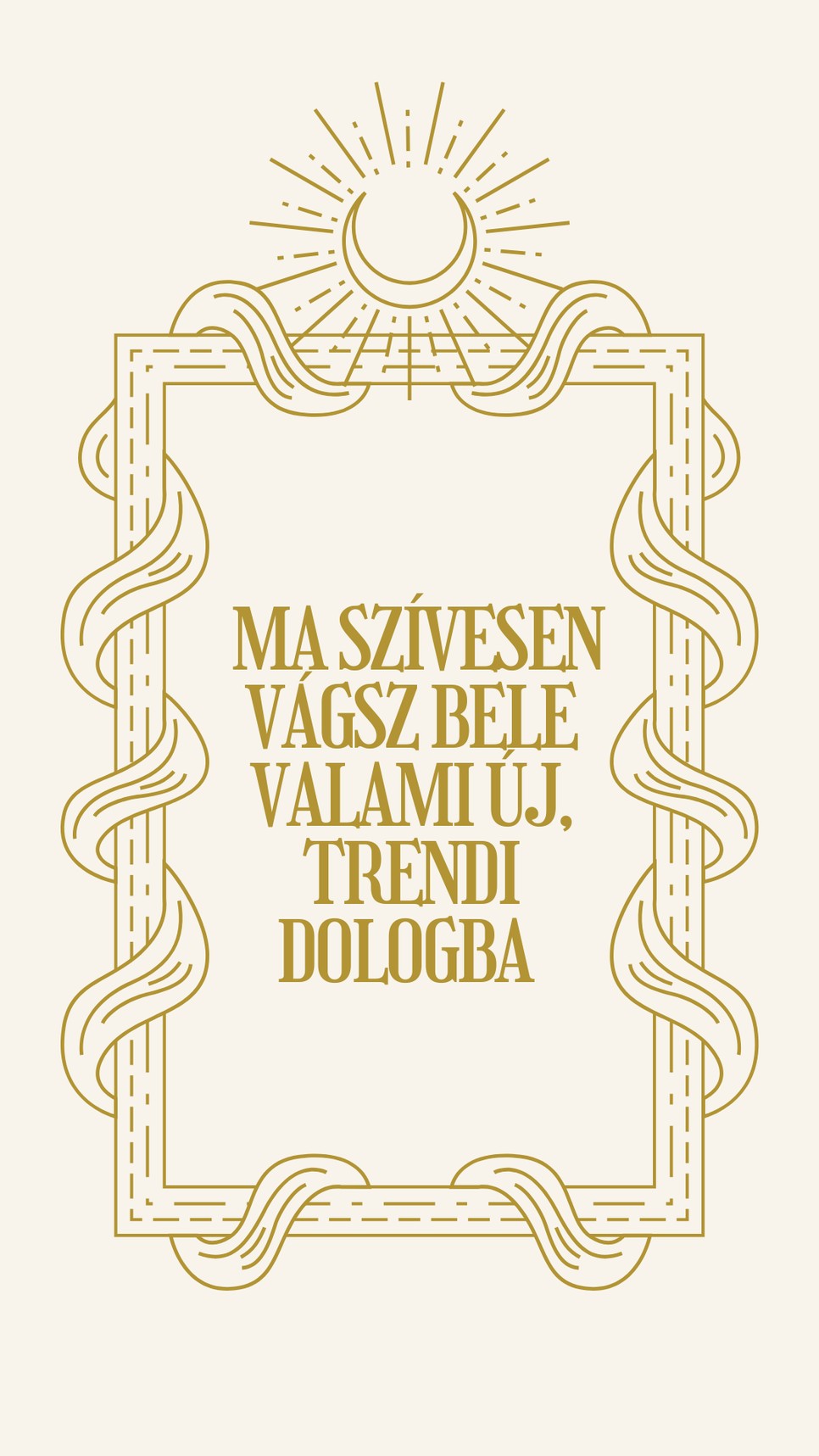 Napi horoszkóp: ma bátran kipróbálhatsz bármit