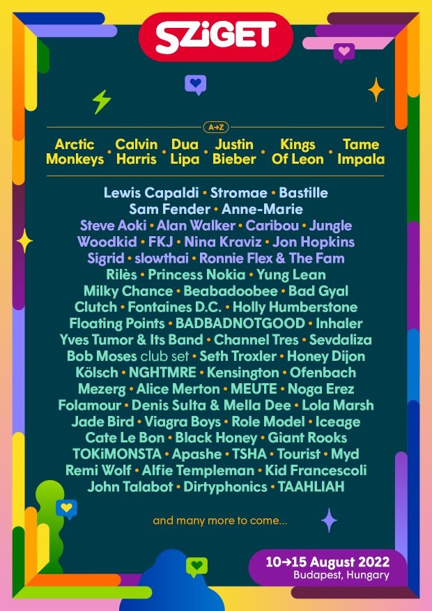 Justin Bieber is fellép idén a Szigeten