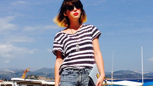 Oláh Anna a tengerpartról jelentkezik